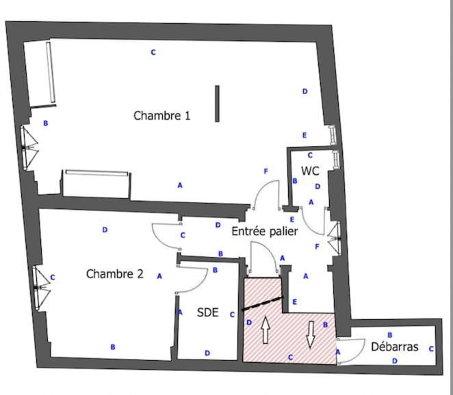 Latin Quarter City Duplex Paris Eksteriør bilde